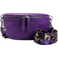 Florence Sacs banane bleu violet