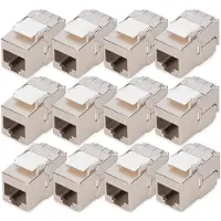 Digitus DN-93615-S-12 Keystone Cat6A geschirmt 12 Stk. werkzeugfr