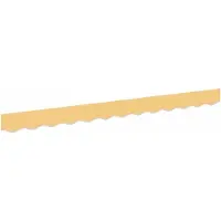 vidaXL , jupe de protection pour marquise, couleur sable, 481 x 20 cm, polyester