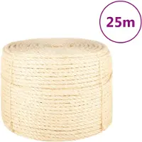 vidaXL Corde 100 % sisal 10 mm 25 m