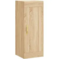 vidaXL Armoire murale Chêne Sonoma 34,5x34x90 cm Bois composite