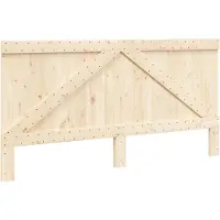 vidaXL Tête de lit 200x104 cm pin massif