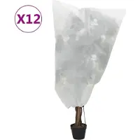 vidaXL Housses de protection pour plantes avec cordon de serrage 12pcs