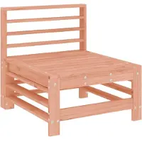 vidaXL Canapé central de jardin en bois massif de douglas