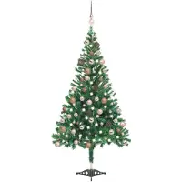 vidaXL Boules lumineuses pour sapin de Noël artificiel, 120 cm, 230 branches