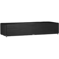 vidaXL Housse de chaise longue 12 œillets 205x75x40 cm polyéthylène
