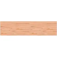 vidaXL Dessus de bureau 220x55x2,5 cm bois massif de hêtre