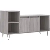 vidaXL Armoire TV Gris Sonoma 100x35x55 cm Bois composite