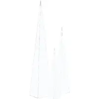 vidaXL Light : LED 60 90 120 cm Acrylkalt weiß