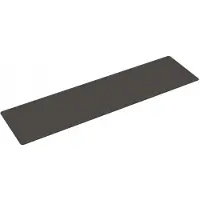 vidaXL Tapis de couloir aspect sisal anthracite 80x300 cm