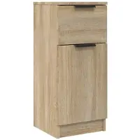 vidaXL Sideboard Chêne Sonoma 30x30x70 cm Matériau dérivé du bois