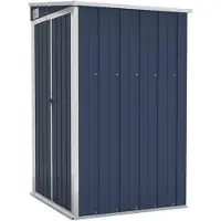 vidaXL Abri de jardin anthracite 118x100x178 cm Acier galvanisé