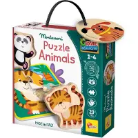 Lisciani Puzzle pentru copii, Lisciani, Lemn, Multicolor