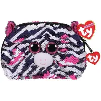 TY Fashion Sequins grande valise à paillettes ZOEY - zebra 95822
