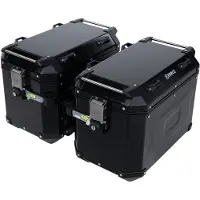 Kappa Moto Kfr48bpack2 Side Saddlebag Set Argenté
