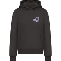 Mister tee Sweat-shirt 'Paradise Cherries' violet / noir / blanc