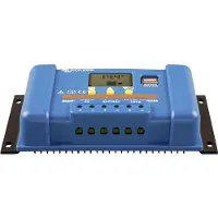 Victron Energy Régulateur Solaire Pwm-lcd & Usb Bleu 12/24v 10a