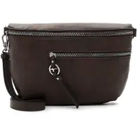 Tamaris Sacs banane 'Nele' marron / brun foncé