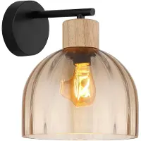 Globo Lampe murale Swanson Noir