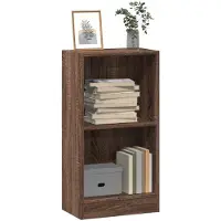 vidaXL Bibliothèque chêne marron 40x24x76 cm bois d'ingénierie
