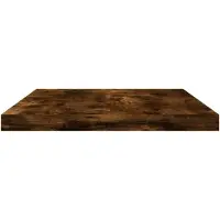 vidaXL Étagères murales 4 pcs chêne fumé 60x20x1,5cm bois d'ingénierie