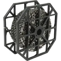 Kmc Ecargo1 Ept 50 M Chain Argenté 50 Meters