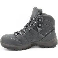 Grisport Bottes à lacets 'Utah Mid' gris foncé