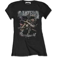 Pantera T-Shirt Vintage Rider Femme Noir