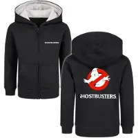 Ghostbusters Vestes à capuches pour enfants de - Metal-Kids - Logo - 92 - 116 - pour Enfants - noir - Taille 2 Ans