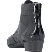 Rieker Bottine Cuir Australia - Noir