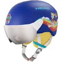 Head - Casque de ski - Yuki Visor Paw Blue - Taille Enfant XS/S - Bleu