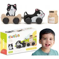 Cubika Wise Cat Milk Jouet en bois 15450
