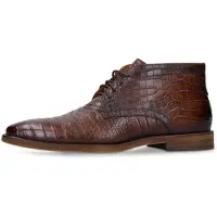 Manfield Chaussure à lacets marron