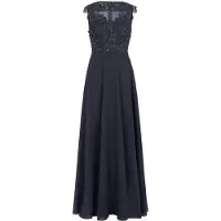 Apart Robe de soirée bleu nuit