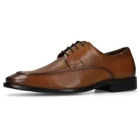 Manfield Chaussure à lacets cognac