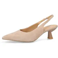 Manfield Escarpins à bride arrière nude
