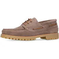 Manfield Chaussure à lacets beige