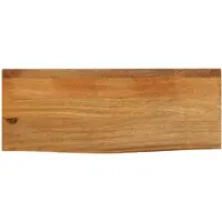 Super Merchant Dessus de table à bord vivant 90x20x3,8 cm bois massif manguier