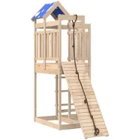 vidaXL Aire de jeux d'extérieur bois de pin massif