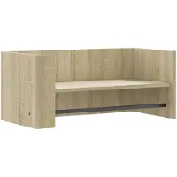 vidaXL Étagère murale chêne sonoma 70,5x35x30,5 cm bois d'ingénierie