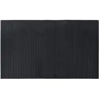 vidaXL Tapis rectangulaire noir 60x100 cm bambou