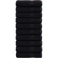 vidaXL Serviettes de bain de qualité supérieure SOLUND 10 pcs 600g/m²