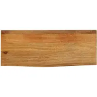 vidaXL Dessus de table à bord vivant 80x20x2,5 cm bois massif manguier