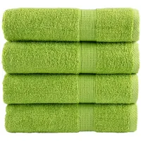 vidaXL Serviettes de douche de qualité supérieure SOLUND 4 pcs