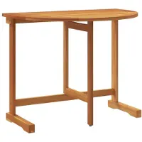 Super Merchant Table de balcon pliante 90x60x72 cm bois massif acacia