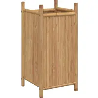 vidaXL Jardinière 40x40x80 cm bambou