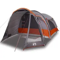 vidaXL Tente familiale 6 personnes Gris Etanche