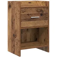 vidaXL Tables de chevet Bois ancien 40 x 30 x 60 cm Bois d'ingénierie