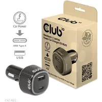 Club 3D CAC-1922 Club3D USB KFZ-Ladegerät 1xUSB C, 1xUSB A, 63W, 12/24V retail