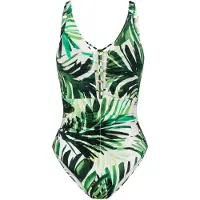 Triumph Maillot de bain ' Red Label Summer Palm ' vert / blanc